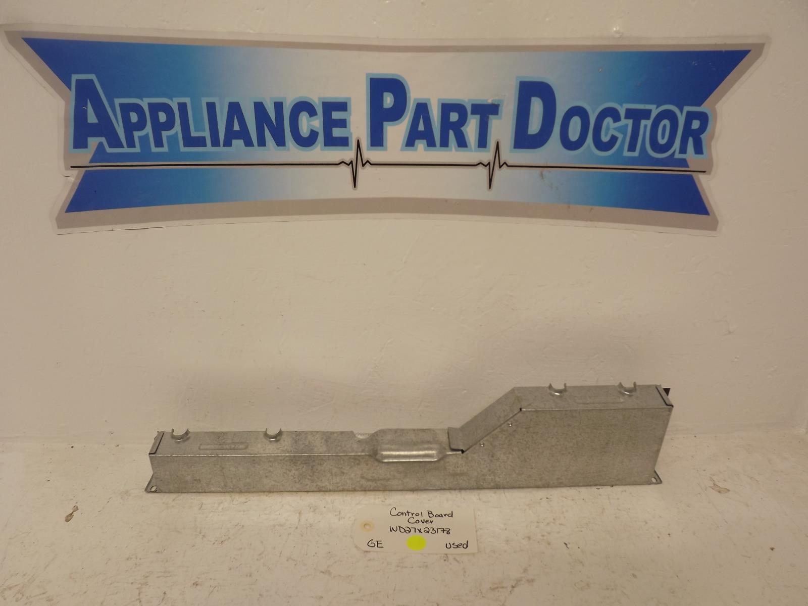GE Dishwasher WD27X23178 Control Board Cover Used GE Dishwasher WD27X23178 Control Board Cover Used